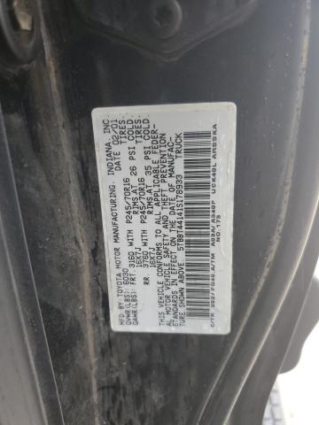 5TBBT44141S178933 - 2001 TOYOTA TUNDRA ACCESS CAB 黑色 照片 12