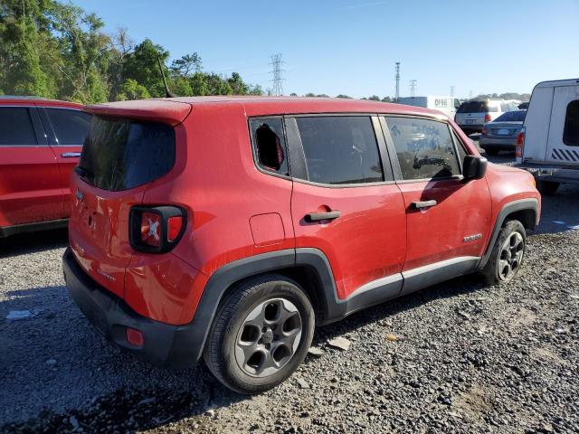 ZACCJAAT2FPC00406 - 2015 JEEP RENEGADE SPORT RED photo 3