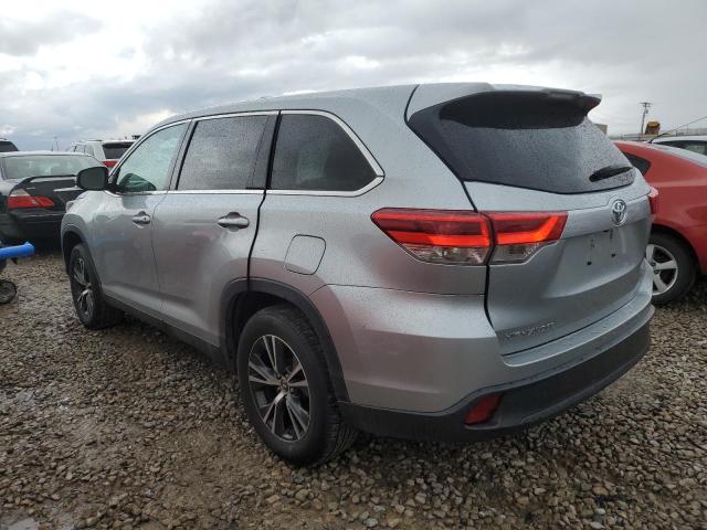 5TDZZRFH8KS309844 - 2019 TOYOTA HIGHLANDER LE SILVER photo 2