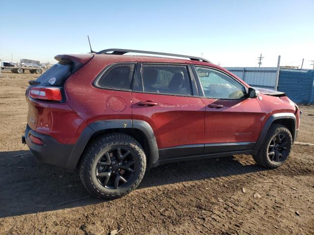 1C4PJMBS2HW606720 - 2017 JEEP CHEROKEE TRAILHAWK RED photo 3
