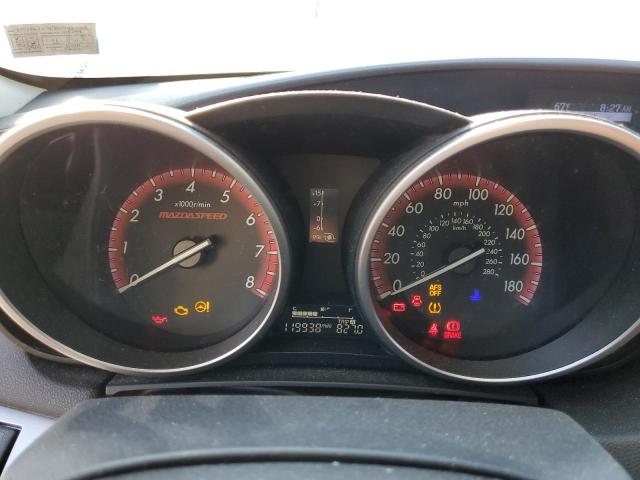 JM1BL1L47D1742559 - 2013 MAZDA SPEED 3 WHITE photo 9