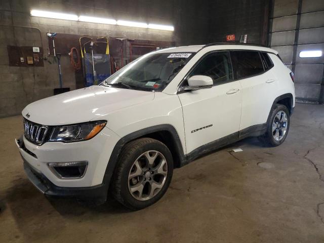 3C4NJDCB3MT511153 - 2021 JEEP COMPASS LIMITED WHITE photo 1