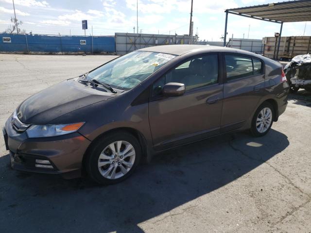 JHMZE2H71CS003762 - 2012 HONDA INSIGHT EX GRAY photo 1