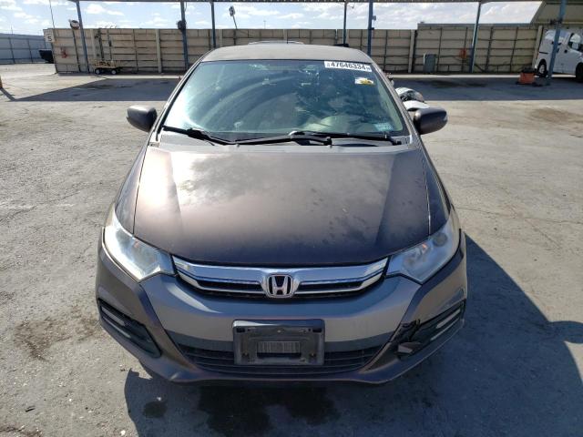 JHMZE2H71CS003762 - 2012 HONDA INSIGHT EX GRAY photo 5