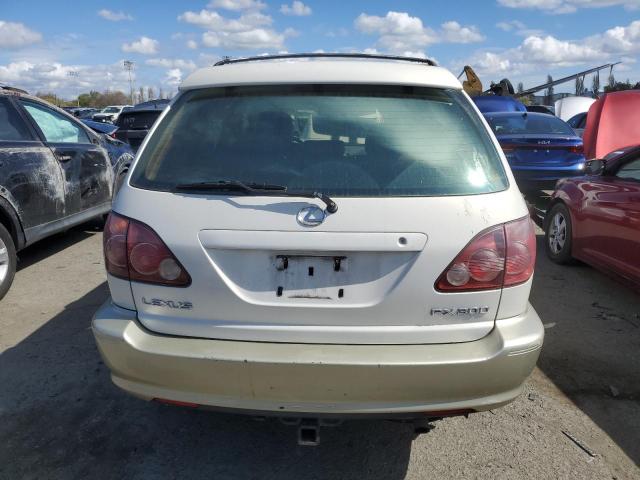 JT6GF10UXX0025107 - 1999 LEXUS RX 300 WHITE photo 6