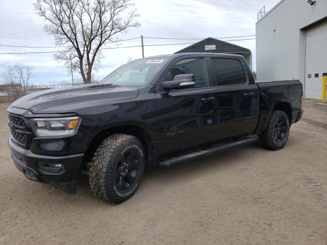 1C6SRFVT7NN302231 - 2022 RAM 1500 SPORT BLACK photo 1