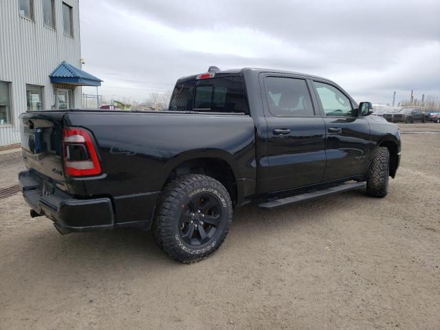 1C6SRFVT7NN302231 - 2022 RAM 1500 SPORT BLACK photo 3