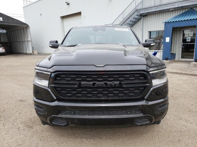 1C6SRFVT7NN302231 - 2022 RAM 1500 SPORT BLACK photo 5