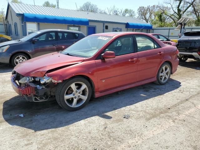 1YVFP80D845N10493 - 2004 MAZDA 6 S RED photo 1