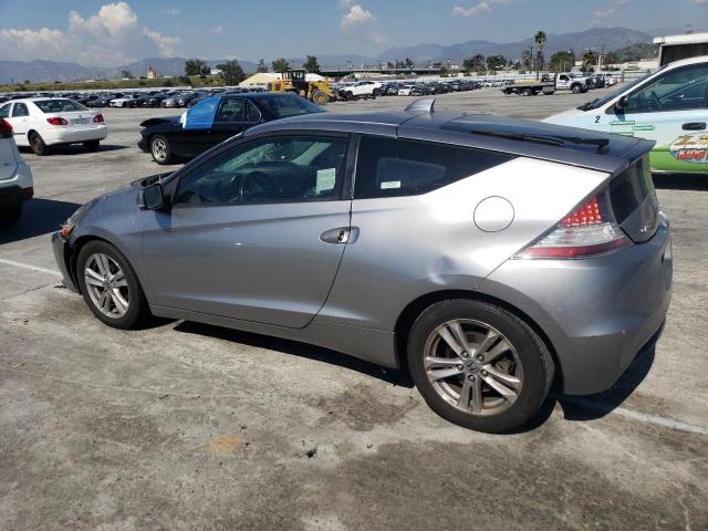 JHMZF1D62BS005541 - 2011 HONDA CR-Z EX SILVER photo 2