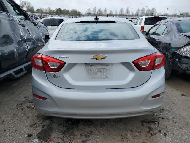 1G1BJ5SM4K7102729 - 2019 CHEVROLET CRUZE SILVER photo 6