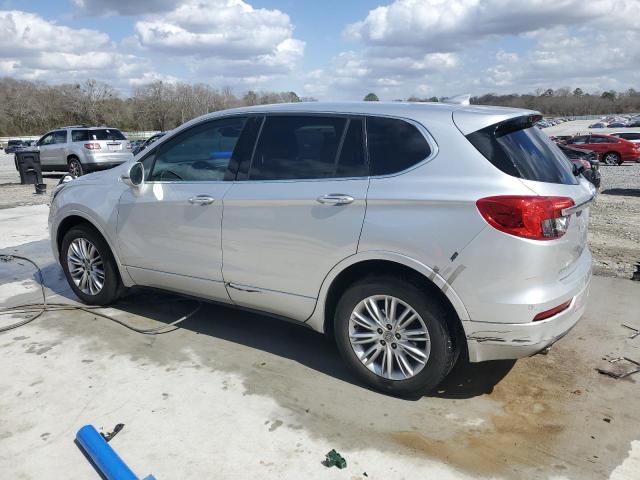LRBFXASA0HD178429 - 2017 BUICK ENVISION PREFERRED ვერცხლისფერი ფოტო 2