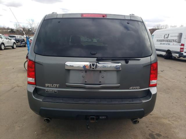 5FNYF48609B052406 - 2009 HONDA PILOT EXL GRAY photo 6