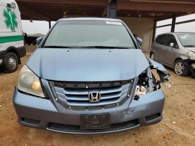 5FNRL38449B044816 - 2009 HONDA ODYSSEY EX BLUE photo 5