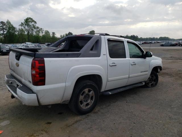 3GNEC12098G104808 - 2008 CHEVROLET AVALANCHE C1500 WHITE photo 3