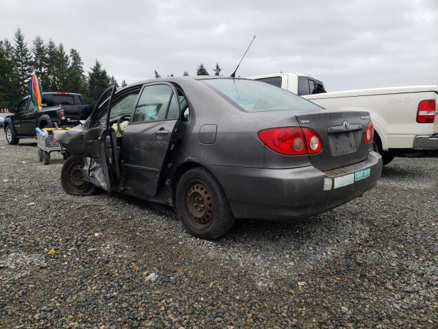 1NXBR32E35Z502294 - 2005 TOYOTA COROLLA CE GRAY photo 2