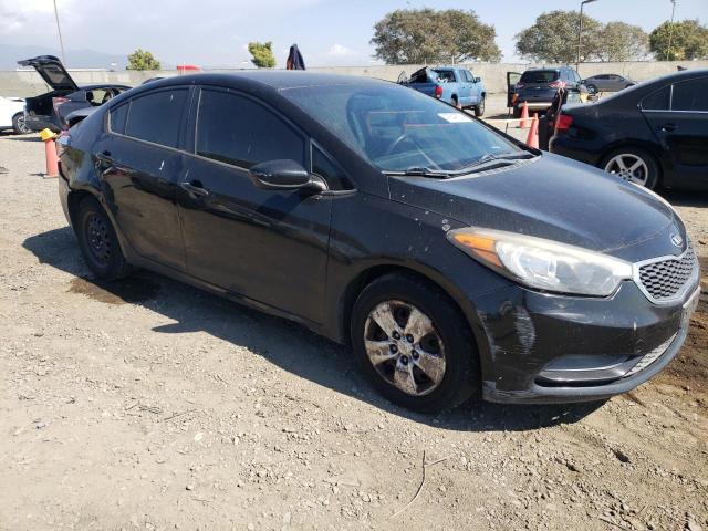 KNAFK4A62F5297960 - 2015 KIA FORTE LX BLACK photo 4