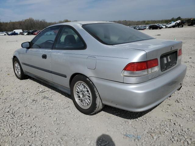 1HGEJ6121YL125431 - 2000 HONDA CIVIC DX SILVER photo 2