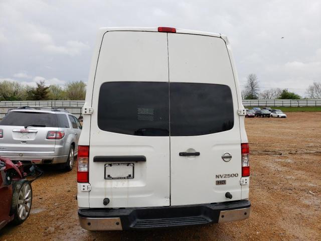 1N6BF0LY0CN100189 - 2012 NISSAN NV 2500 WHITE photo 6