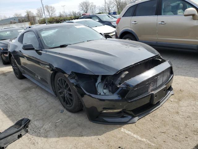 1FA6P8AM0F5390346 - 2015 FORD MUSTANG BLACK photo 4