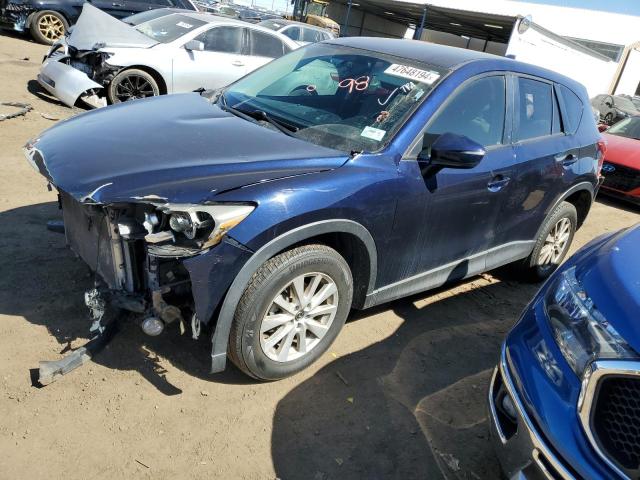 JM3KE2CY6E0345037 - 2014 MAZDA CX-5 TOURING BLUE photo 1