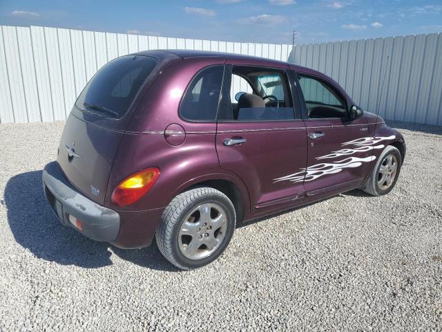 3C4FY4BBX1T601266 - 2001 CHRYSLER PT CRUISER PURPLE photo 3