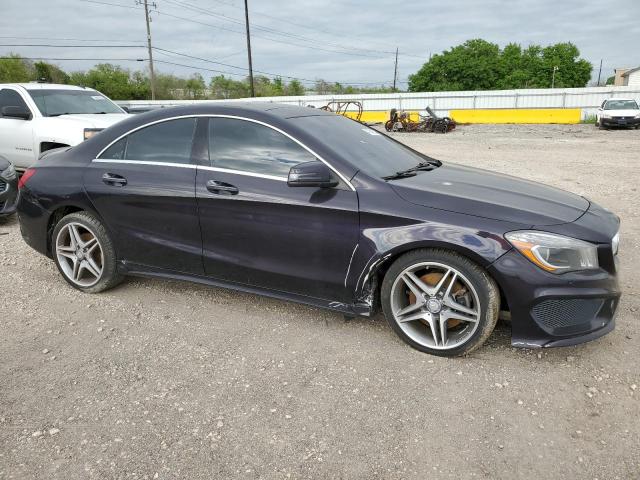 WDDSJ4EB4FN170600 - 2015 MERCEDES-BENZ CLA 250 PURPLE photo 4