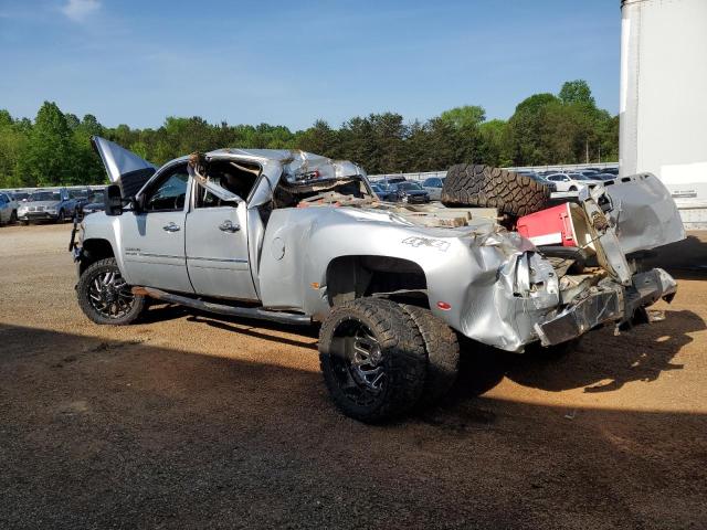 1GC4K0C80EF160607 - 2014 CHEVROLET SILVERADO K3500 LT SILVER photo 2