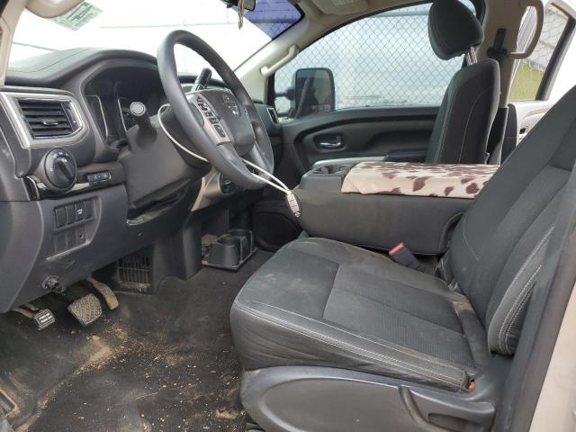 1N6BA1F31JN549978 - 2018 NISSAN TITAN XD S SILVER photo 7