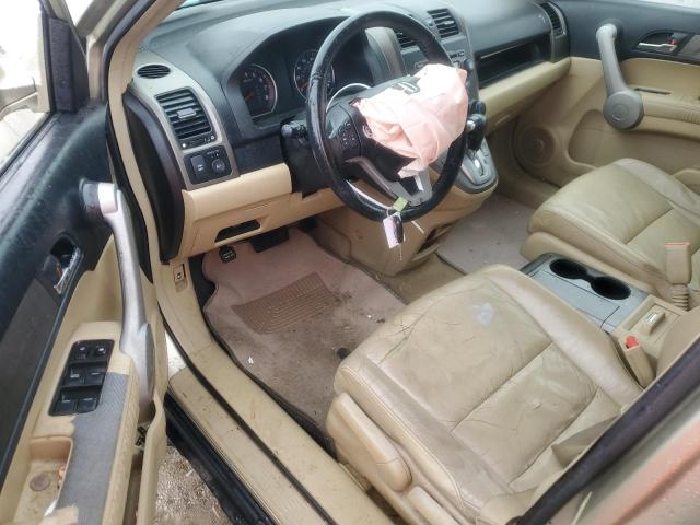 JHLRE48747C075202 - 2007 HONDA CR-V EXL BEIGE photo 8