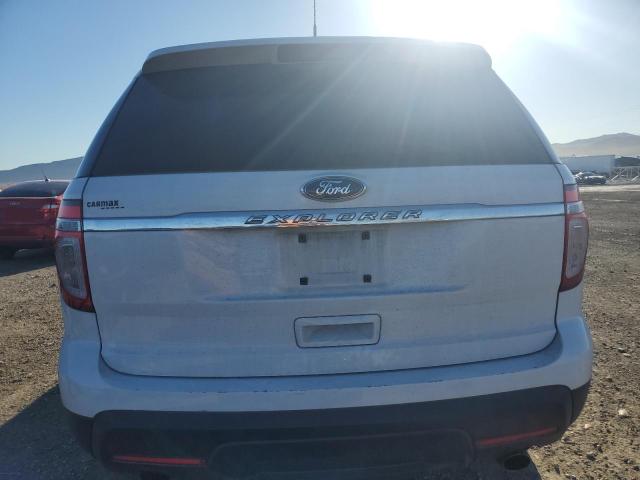 1FM5K7B86DGA02310 - 2013 FORD EXPLORER WHITE photo 6