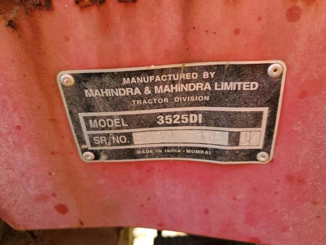 EMBN3178J6 - 1997 MAHINDRA AND MAHINDRA TRACTOR RED photo 10