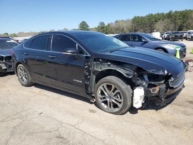 3FA6P0RUXKR209220 - 2019 FORD FUSION TITANIUM BLACK photo 4