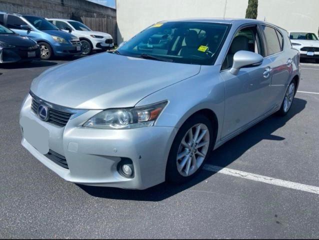 JTHKD5BH3D2131994 - 2013 LEXUS CT 200 SILVER photo 2