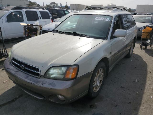 4S3BH806637634994 - 2003 SUBARU LEGACY OUTBACK H6 3.0 LL BEAN TWO TONE photo 1