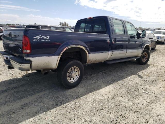 1FTSW31F12EA21053 - 2002 FORD F350 SRW SUPER DUTY BLUE photo 3