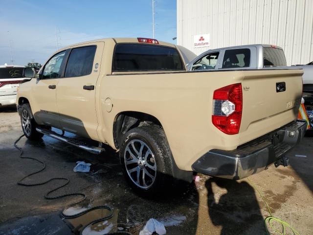 5TFEM5F13HX115802 - 2017 TOYOTA TUNDRA CREWMAX SR5 TAN photo 2