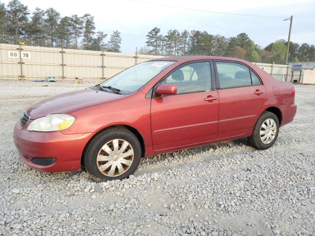 2T1BR30E15C368261 - 2005 TOYOTA COROLLA CE RED photo 1