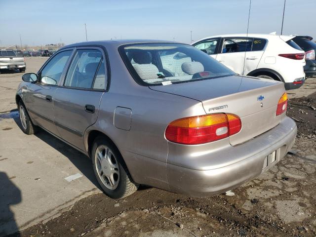 1Y1SK5281WZ418750 - 1998 CHEVROLET GEO PRIZM BASE TAN photo 2