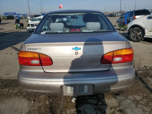 1Y1SK5281WZ418750 - 1998 CHEVROLET GEO PRIZM BASE TAN photo 6