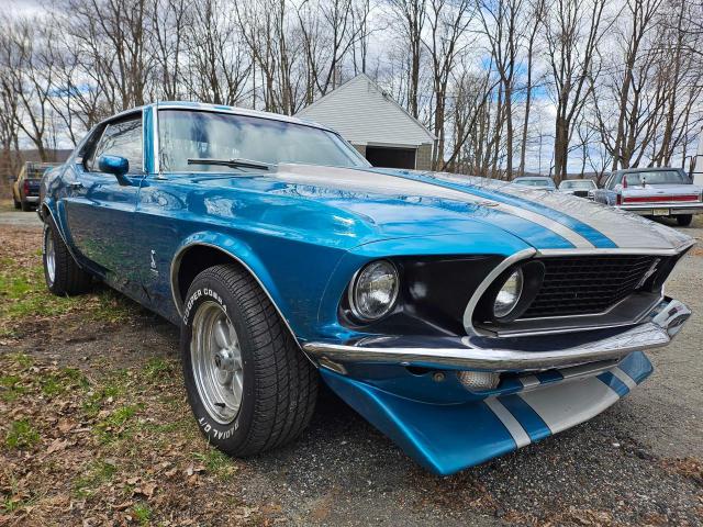 9R01L170584 - 1969 FORD MUSTANG BLUE photo 2