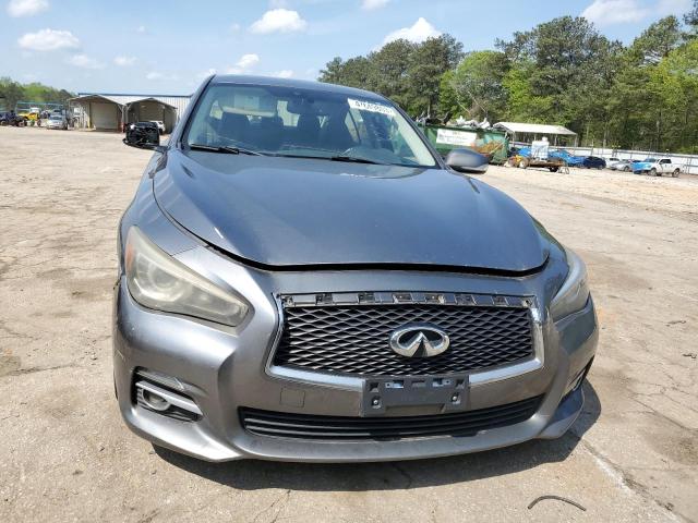 JN1EV7AP1HM734391 - 2017 INFINITI Q50 PREMIUM GRAY photo 5