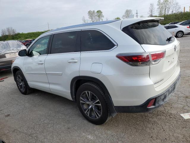 5TDJKRFHXGS301642 - 2016 TOYOTA HIGHLANDER XLE Ağ foto 2