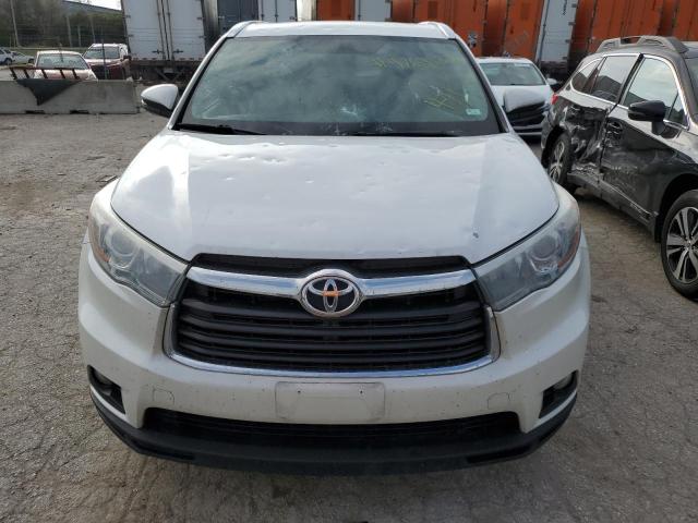 5TDJKRFHXGS301642 - 2016 TOYOTA HIGHLANDER XLE Ağ foto 5