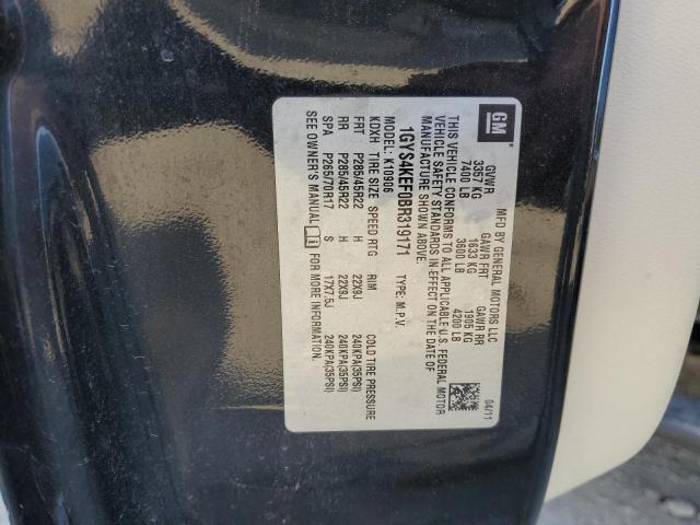 1GYS4KEF0BR319171 - 2011 CADILLAC ESCALADE ESV PLATINUM Qara foto 12