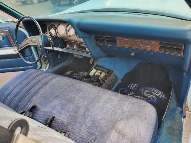 8G87F339196 - 1978 FORD THUNDRBIRD BLUE photo 9