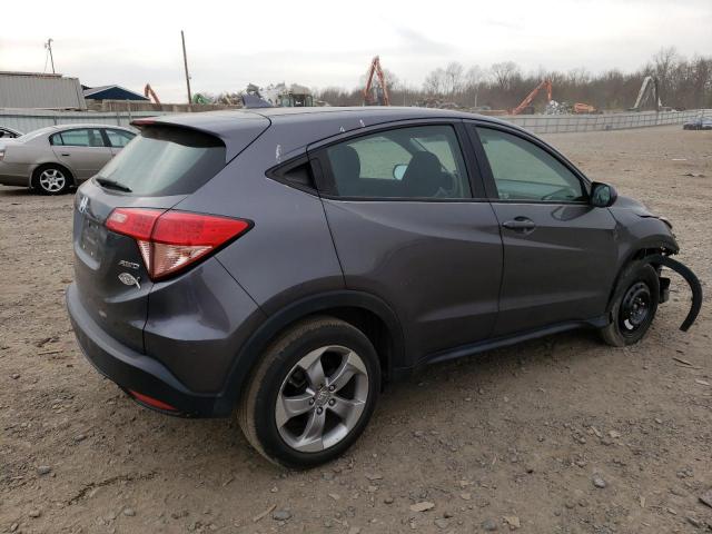 3CZRU6H38JG717914 - 2018 HONDA HR-V LX GRAY photo 3