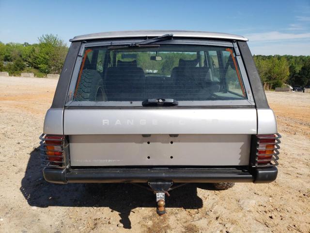 SALHV114XJA311435 - 1988 LAND ROVER RANGE ROVE SILVER photo 6