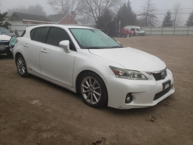 JTHKD5BH1B2043555 - 2011 LEXUS CT 200 WHITE photo 4