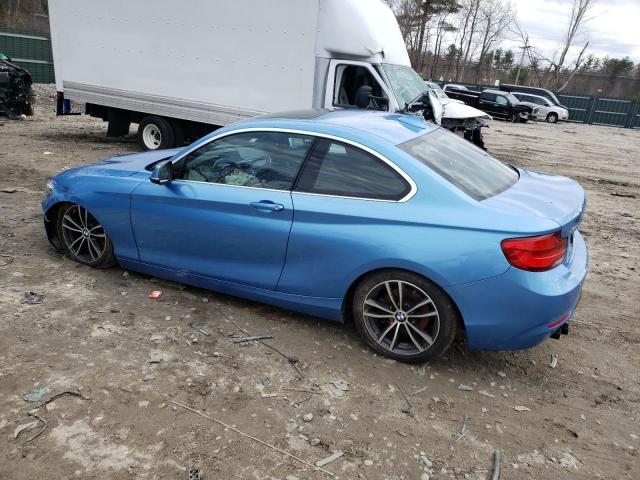 WBA2J3C59JVA49832 - 2018 BMW 230XI BLUE photo 2